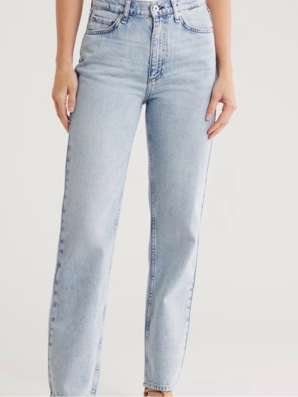 Rag & Bone Hattie Mid Rise Full Length Straight Leg 26